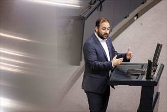 Johannes Schraps (SPD), recorded during a speech on the euro balance sheet in the German Bundestag