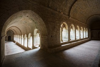 Romanesque Cistercian monastery, Abbaye du Thoronet, Département Var, Provence-Alpes-Côte d'Azur,