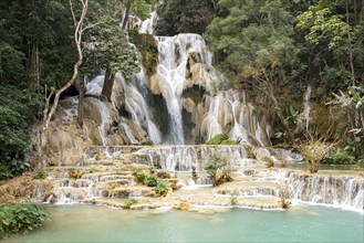 Kuang Si Waterfall near Luang Prabang, Laos, Asia