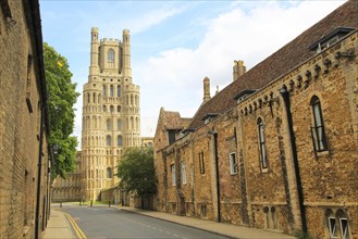 Ely cathedral church from the Gallery, Ely, Cambridgeshire, England, UK