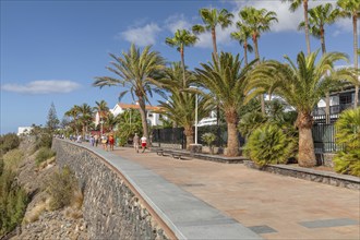 Promenade of Playa des Ingles, Gran Canaria, Canary Islands, Spain, Playa des Ingles, Gran Canaria,