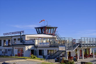 Air sports centre, Wasserkuppe airfield, Rhön, district of Fulda, Hesse, Germany, Europe