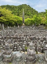 Adashino Nenbutsu-ji temple, Kyoto, Japan, Asia