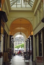 Germany, Hamburg, City, Alster Arcades, Mellin Passage, Hamburg's oldest passage, view to the