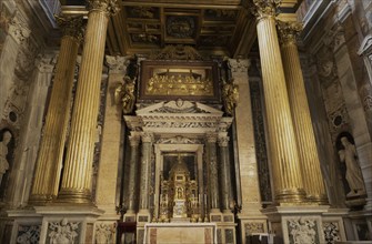 Interior view, Lateran Basilica, Basilica San Giovanni in Laterano, Cathedral of the Diocese of