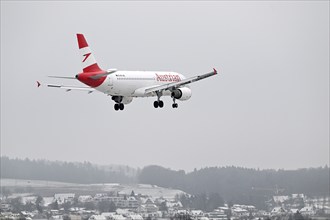 Aircraft Austrian Airlines, Airbus A320-200, OE-LBL