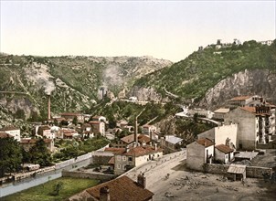 Fiume, today Rijeka, Zwirthal, Croatia, Austro-Hungary, digitally restored reproduction from a 19th