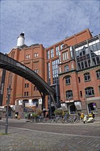 Europe, Germany, Hanseatic City of Hamburg, Altona district, Große Elbstraße, Stilwerk bridge,