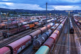 The Hagen-Vorhalle marshalling yard, one of the 9 largest in Germany, is located on the