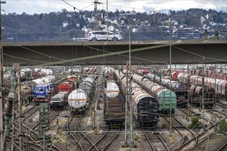 The Hagen-Vorhalle marshalling yard, one of the 9 largest in Germany, is located on the