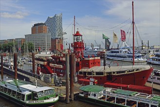 Germany, Hamburg, HafenCity, Kehrwiederspitze, Elbphilharmonie, Europe