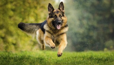 Pets, Dog, German Shepherd, AI-generated, AI generated