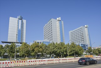 City Hotel Berlin East, future accommodation for refugees, Landsberger Allee, Lichtenberg, Berlin,