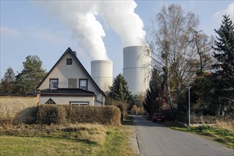 Schwarze Pumpe lignite-fired power plant operated by LEAG Lausitz Energie Kraftwerke AG. The