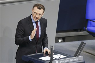 Jan-Marco Luczak, Member of the Bundestag, CDU, speaks in the Bundestag. Berlin, 30.01.2024