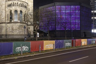 Lockdown, Germany shuts down. Empty Breitscheidplatz, Berlin, 16.12.2020