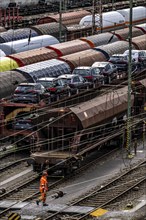 The Hagen-Vorhalle marshalling yard, one of the 9 largest in Germany, is located on the