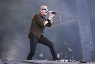 Bryan Dexter Holland, singer of The Offspring at the Copenhell Metal Festival at Kløverparken