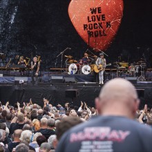 Peter Maffay in front of Logo live on We Love Rock 'n' Roll, Farewell Tour 2024 at the Waldbühne in