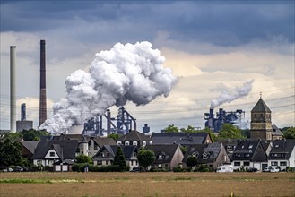 Hüttenwerke Krupp-Mannesmann, HKM in Duisburg-Hüttenheim, 2 blast furnaces, coking plant,