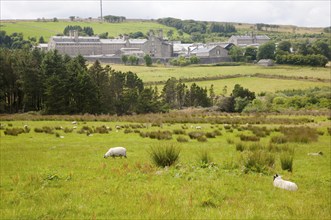 Dartmoor prison at Princetown, Dartmoor national park, Devon, England, UK