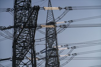 380 kV system, switchgear, from the transmission system operator Amprion, in the Emscherbruch in