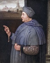 Thomas Wolsey (ca. 1475-1530) . English cardinal and statesman. From the book Lodge's British