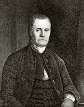 Roger Sherman, 1721 to 1793, American lawyer and politician A signer of the Declaration of