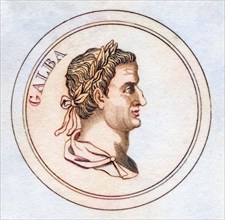 Servius Sulpicius Galba 3BC, 69BC alias Servius Sulpicius Galba Caesar Augustus Roman Emperor from