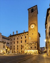 Palazzo del Podestà, Piazza Broletto, Mantua, Mantova, Italy, Europe