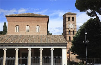 Pilgrimage Church of St Lawrence Outside the Walls, San Lorenzo fuori le mura, Tibertino, Rome,