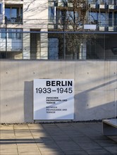 Permanent open-air historical exhibition, Topograhie des Terrors, Niederkirchnerstraße, Berlin,