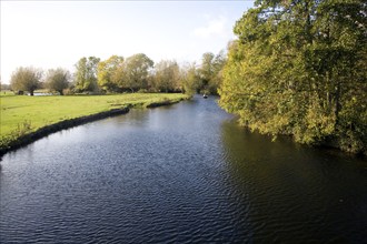 River Stour, Flatford Mill, Suffolk, England, United Kingdom, Europe