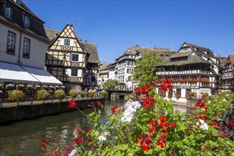 La Petite France, historic old town district of Strasbourg