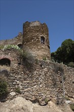 Château des Seigneurs de Fos, castle ruins, privately owned, Bormes-les-Mimosas,