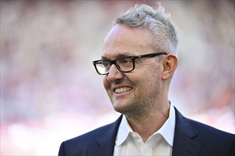 Chairman of the Board Alexander Wehrle VfB Stuttgart, portrait, smiles, MHPArena, MHP Arena