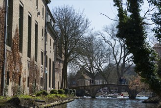 Bridge on the Minnewater, city trip, UNESCO, religious, religion, old town, West Flanders,