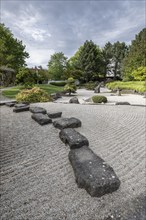 Japanese Garden, Bad Langensalza, Thuringia, Germany, Europe