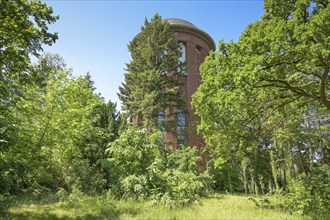 Water tower, cemetery, Bergstraße, Steglitz, Berlin, Germany, Europe