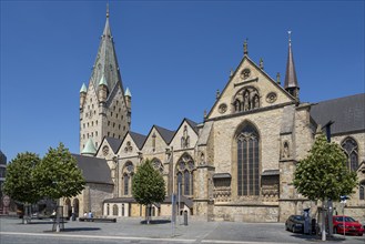 Paderborn Cathedral, Paderborn, Westphalia, North Rhine-Westphalia, Germany, Europe