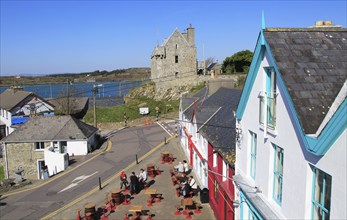 Historic buildings and castle, Baltimore, County Cork, Ireland, Irish Republic, Europe