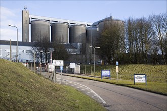 British sugar processing factory at Bury St Edmunds, Suffolk, England, United Kingdom, Europe