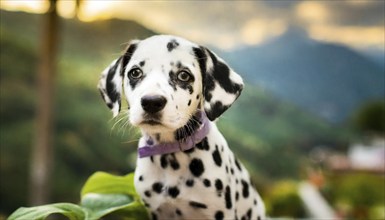 Pets, Dog, Dalmatian, Puppy, AI-generated, AI generated