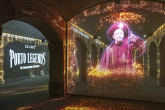 Underground performance of Porto Legends at the Alfândega Congress Center, Porto, Portugal, Europe