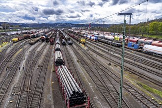 The Hagen-Vorhalle marshalling yard, one of the 9 largest in Germany, is located on the