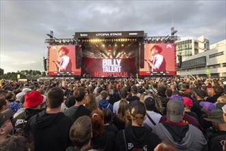 Adenau, Germany, 8 June 2024: Billy Talent play at Rock am Ring. The festival takes place at the