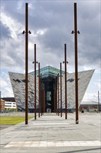 Titanic Belfast Visitor Centre, museum, modern architecture, architect Eric Kuhne, Titanic Quarter,