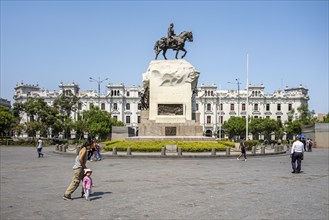 St Martin Square, Lima, Peru, South America