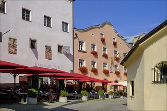 Upper town square, Hall in Tyrol, Inntal, Tyrol, Austria, Europe