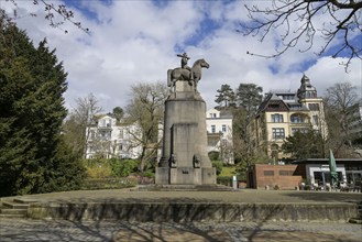 War memorial by Franz Prietel, Nerotal, Wiesbaden, Hesse, Germany, Europe